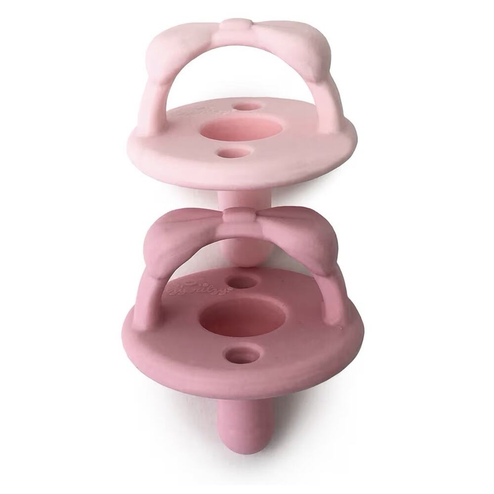 Itzy Ritzy Sweetie Soother Pacifier 2 pack Pink 0-6 Months